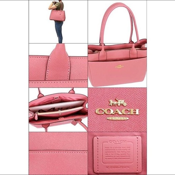 Coach Casey Tote in Peony at 50% off Retail - Picture 4 of 7